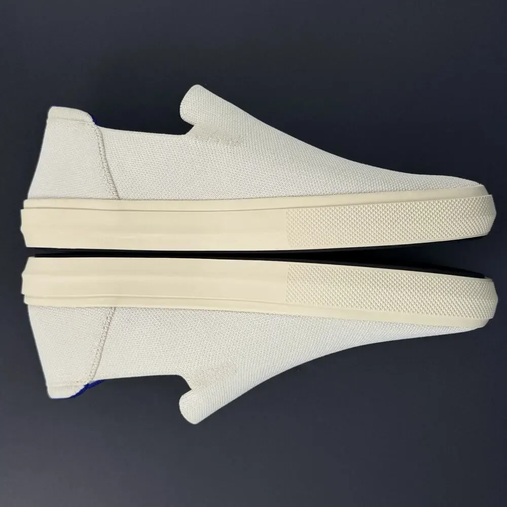 Rothy’s The City Slip-On Sneakers White Men’s 12.5 / Women’s 14 Comfort Shoes